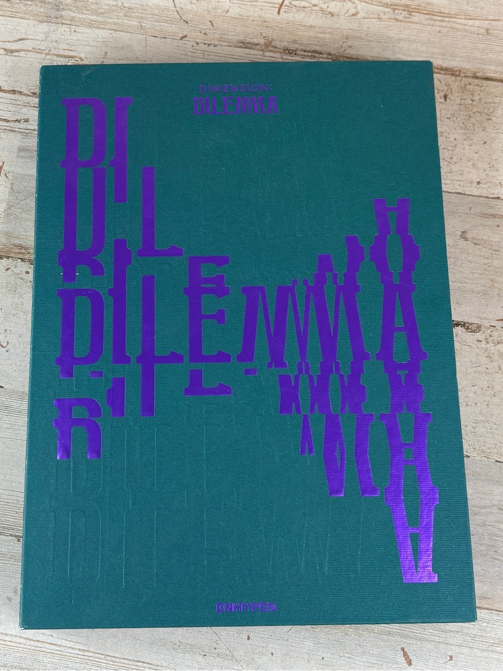 DIMENSION: Dilemma [SCYLLA Version] CD Photobook Lyric Book Poster Card